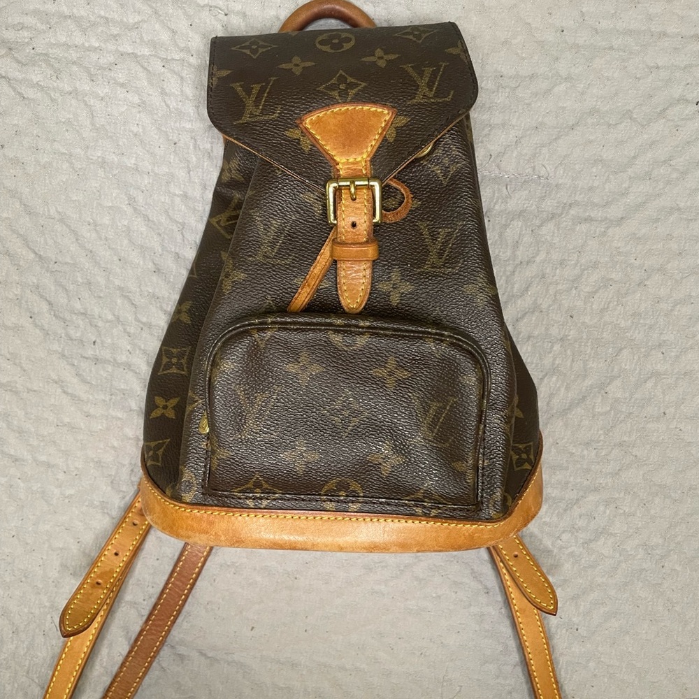 LOUIS VUITTON MINI MONTSOURIS BACKPACK HAND BAG
